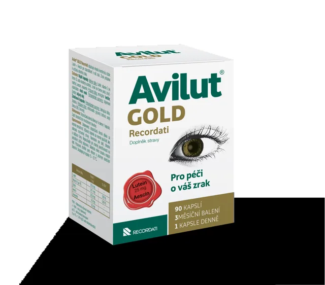 Herbacos Recordati Avilut GOLD recordati 90 kapslí