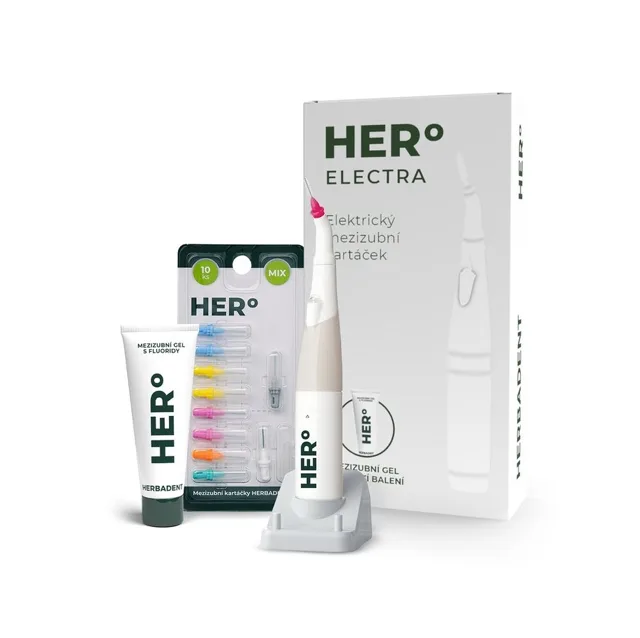 Herbadent HERo Electra mezizubní elektrický kartáček
