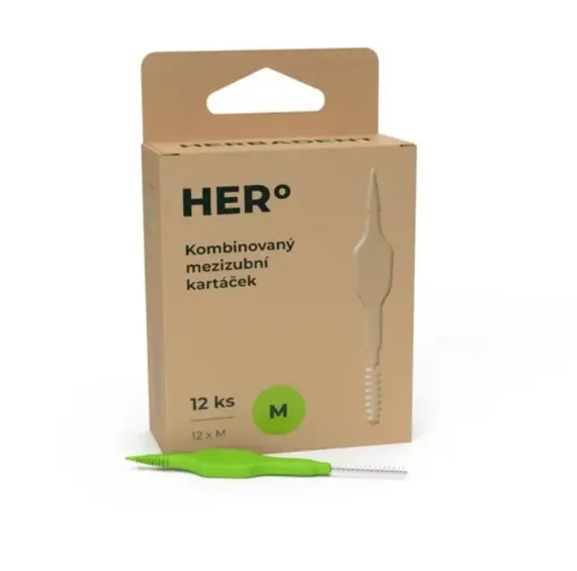 HERBADENT HERo mezizubní kartáčky velikost M 12 ks