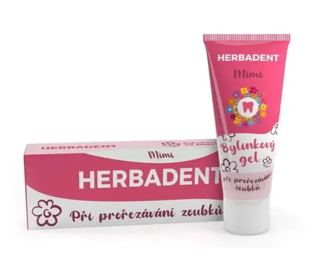 HERBADENT MIMI Bylinkový gel při prořezávání zoubků 25 g