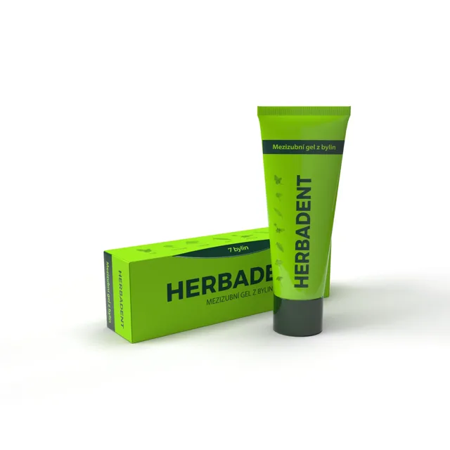 HERBADENT original bylinný mezizubní gel 25 g