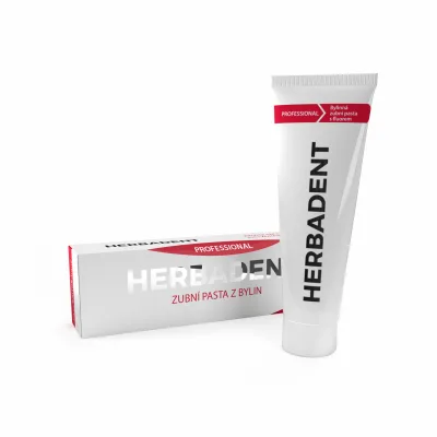 HERBADENT PROFESSIONAL Bylinná zubní pasta s fluoridy 100 g