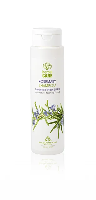 HERBAL CARE Rozmarýnový šampon na vlasy se sklonem k lupům 250 ml - Bulgarian Rose Karlovo