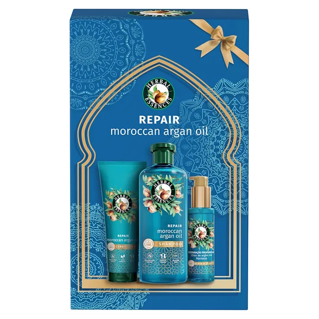 HERBAL ESSENCES Vánoční kazeta Repair Moroccan Argan Oil
