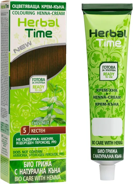 Herbal Time - Henna - 5 Chestnut, 75ml