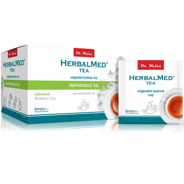 Herbalmed Heřmánek bylinný čaj Dr.Weiss 20x1.5g