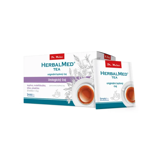 HerbalMed Urologický bylinný čaj Dr. Weiss 20 sáčků