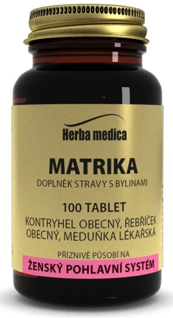 HerbaMedica Matrika 50 g - menstruační komfort 100 tablet