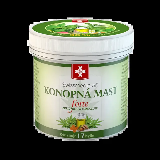 Herbamedicus konopná mast forte 125 ml