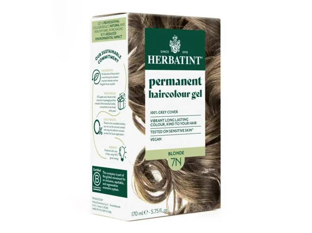 Herbatint Permanentní barva na vlasy Blond 7N