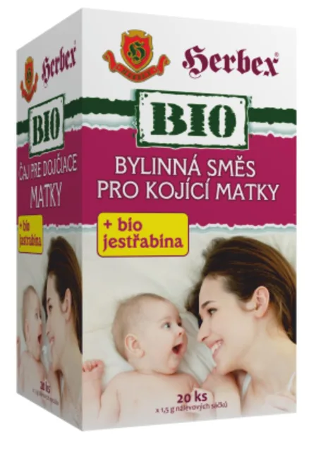 HERBEX BIO Tea Čaj pro kojící matky n.s.20x1.5g