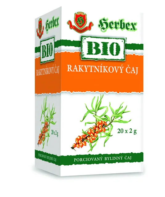 HERBEX BIO Tea Rakytník řešetlákový n.s.20x2g