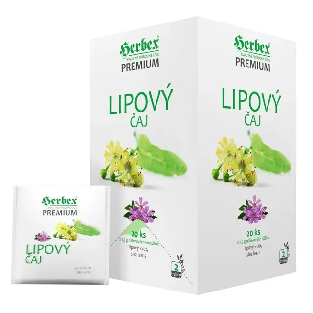 Herbex Lipový čaj 20 x 1.5 g