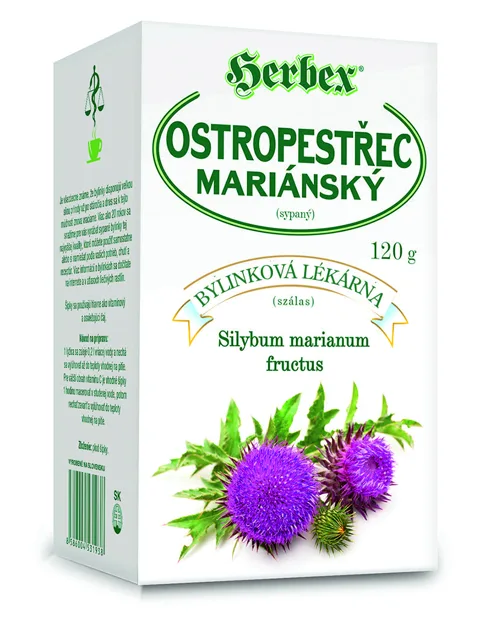 HERBEX Ostropestřec mariánský čaj sypaný 120g