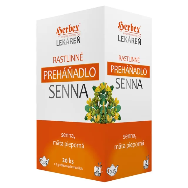 HERBEX Rostlinné projímadlo senna 20 sáčků
