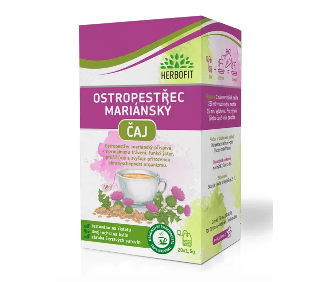 Herbofit Ostropestřec mariánský 20x1.5g