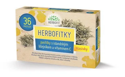 Herbofitky s islandským lišejníkem a vit.C Galmed 36ks