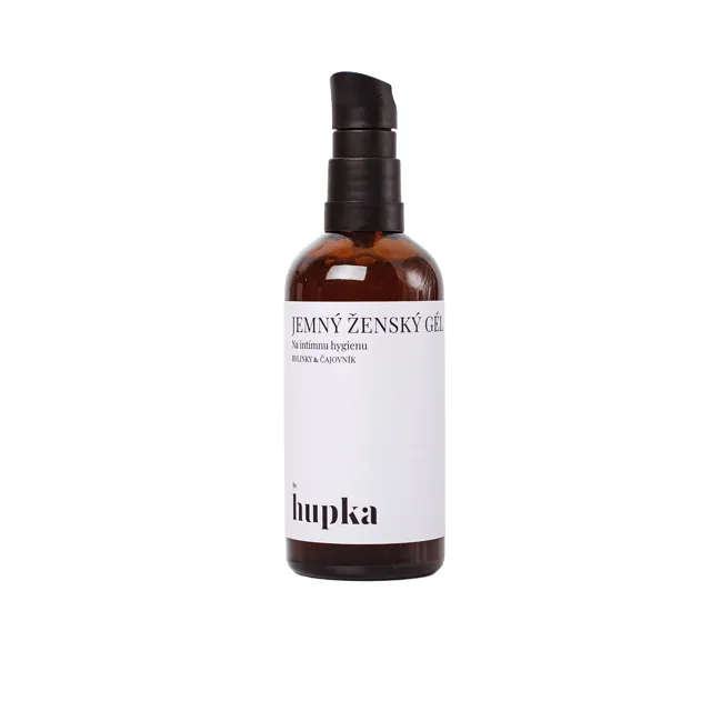 Herbs by Hupka Jemný ženský gel, bylinky & čajovník, 100 ml