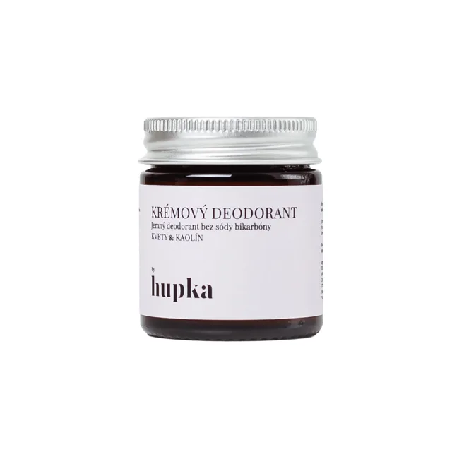 Herbs by Hupka Krémový deodorant, květy & kaolin, 30 ml