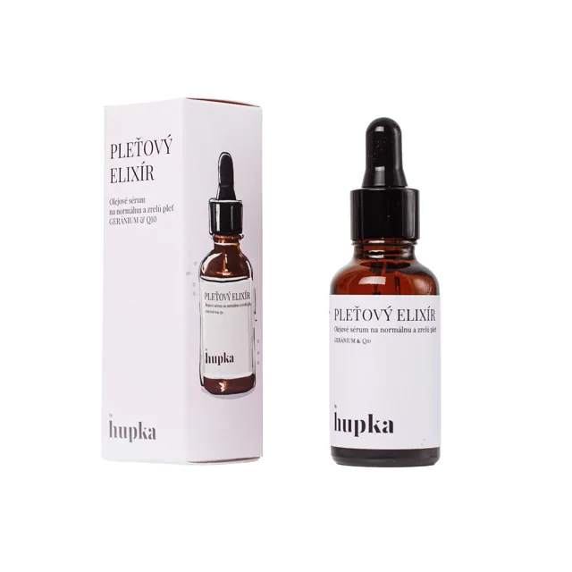Herbs by Hupka Pleťový elixír, geranium & Q10, 30 ml