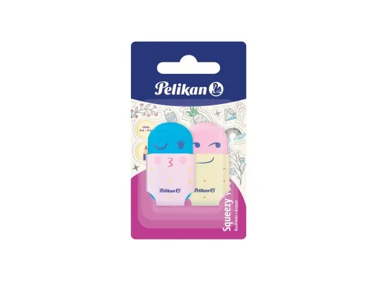 Herlitz guma na tužku Squeezy - mix variant 2 ks