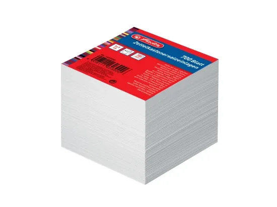 Herlitz špalík 9x9 bílý 700 listů