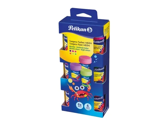 Herlitz tempery 740N neonové 20 ml 6 ks
