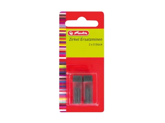 Herlitz tuhy do kružítka 2x5 ks