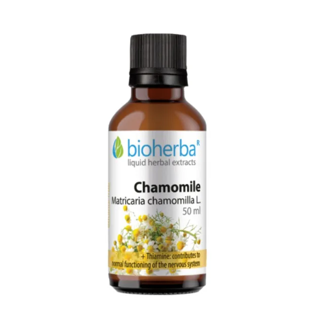 Heřmánek – tinktura kapky – 50 ml – Bioherba
