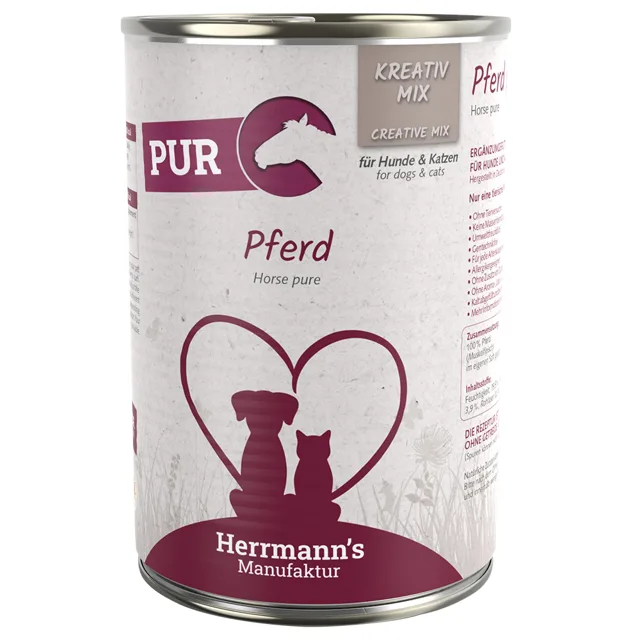 Herrmanns čisté maso 12 x 400 g - Bio kachní