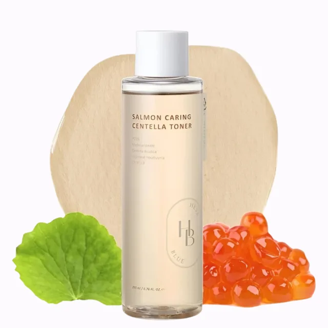 HEVEBLUE - Salmon Caring Centella Toner - Hydratační a zklidňující toner s PDRN a pupečníkem asijským - 200 ml