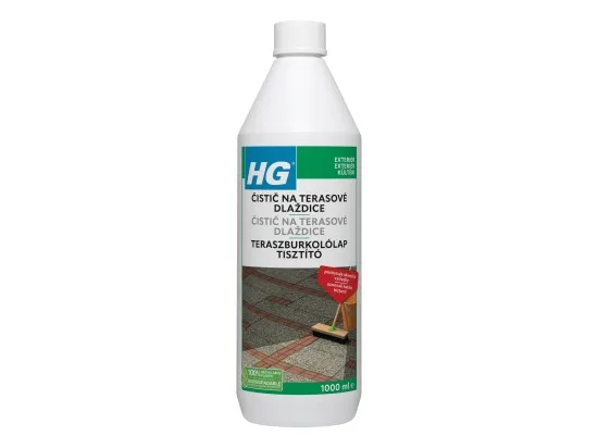 HG čistič na terasové dlaždice 1 l