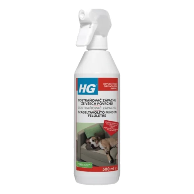 HG Odstraňovač zápachu ze všech povrchů 500 ml