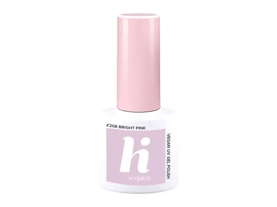 Hi Hybrid UV gel lak Bright Pink #208 5 ml