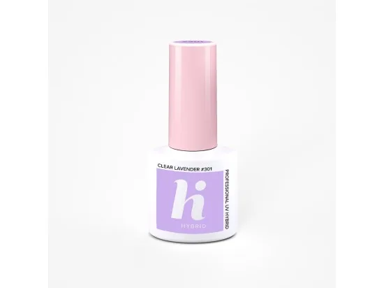 Hi Hybrid UV gel lak Clear lavender #301 5 ml