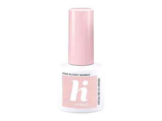 Hi Hybrid UV gel lak Glossy Marble #103 5 ml