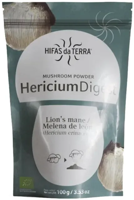 Hifas da Terra HericiumDigest (Lion's Mane), BIO, 100 g