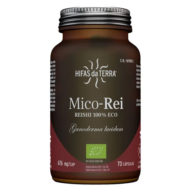 Hifas da Terra Mico-Rei, reishi, BIO, 70 kapslí