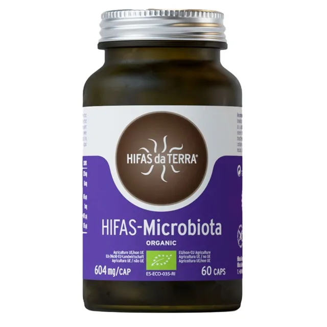 Hifas da Terra Microbiota (Hericium, Reishi, Hlíva, Maitake), BIO, 60 kapslí
