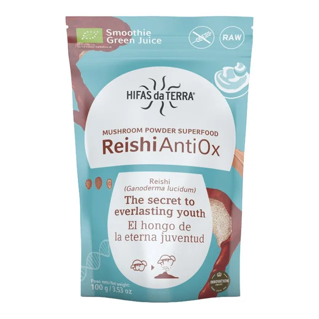 Hifas da Terra ReishiAntiOx, BIO, 100 g