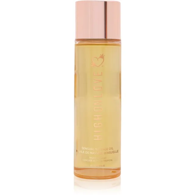 High on Love MASSAGE OIL masážní olej TROPICAL SUNSET 120 ml