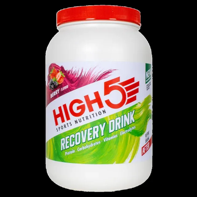 HIGH5 Recovery Drink 1,6kg - banán, vanilka
