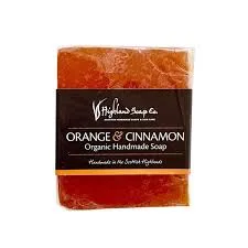 Highland  Mýdlo Sladký pomeranč a skořice 150g