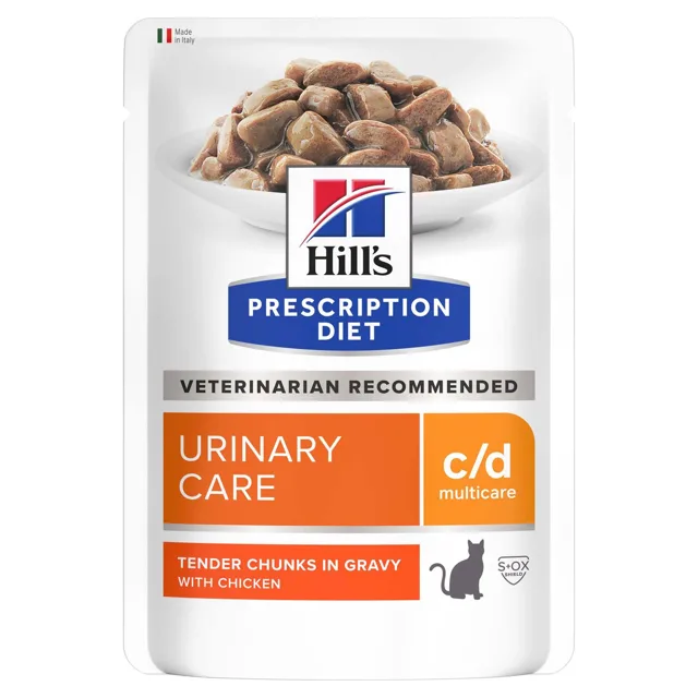 Hill's Prescription Diet c/d Multicare Urinary Care s kuřetem - 12 x 85 g