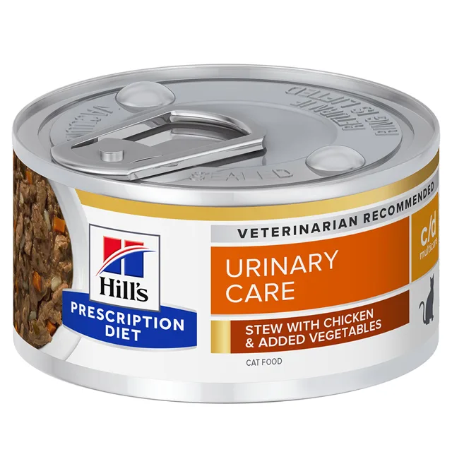 Hill's Prescription Diet c/d Urinary Care Chicken & Vegetables - 1 x 82 g