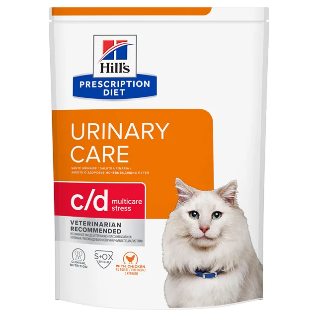 Hill's Prescription Diet c/d Urinary Stress Urinary Care s kuřecím - 2 x 12 kg