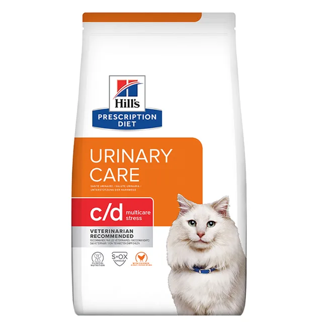 Hill's Prescription Diet c/d Urinary Stress Urinary Care s kuřecím - 2 x 3 kg