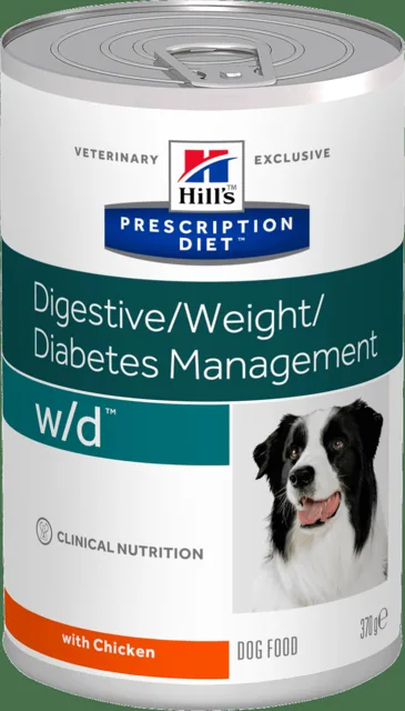 Hill's Prescription Diet Canine w/d- konzerva 370g