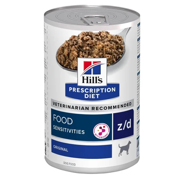 HILL'S Prescription Diet Canine z/d 370 g pro potravinové intolerance