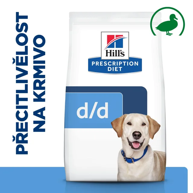 HILL'S  Prescription Diet d/d Alergie a péče o kůži pro psy s kachnou 4 kg
